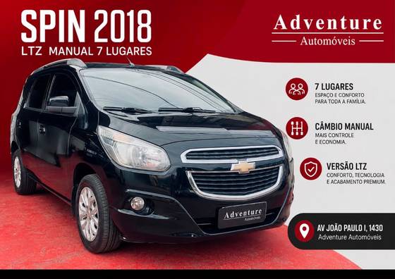 CHEVROLET SPIN 1.8 LTZ 8V FLEX 4P MANUAL CHEVROLET SPIN 1.8 LTZ 8V FLEX 4P MANUAL